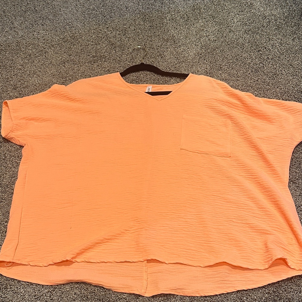 Zenana Bright ** Orange Women's Top